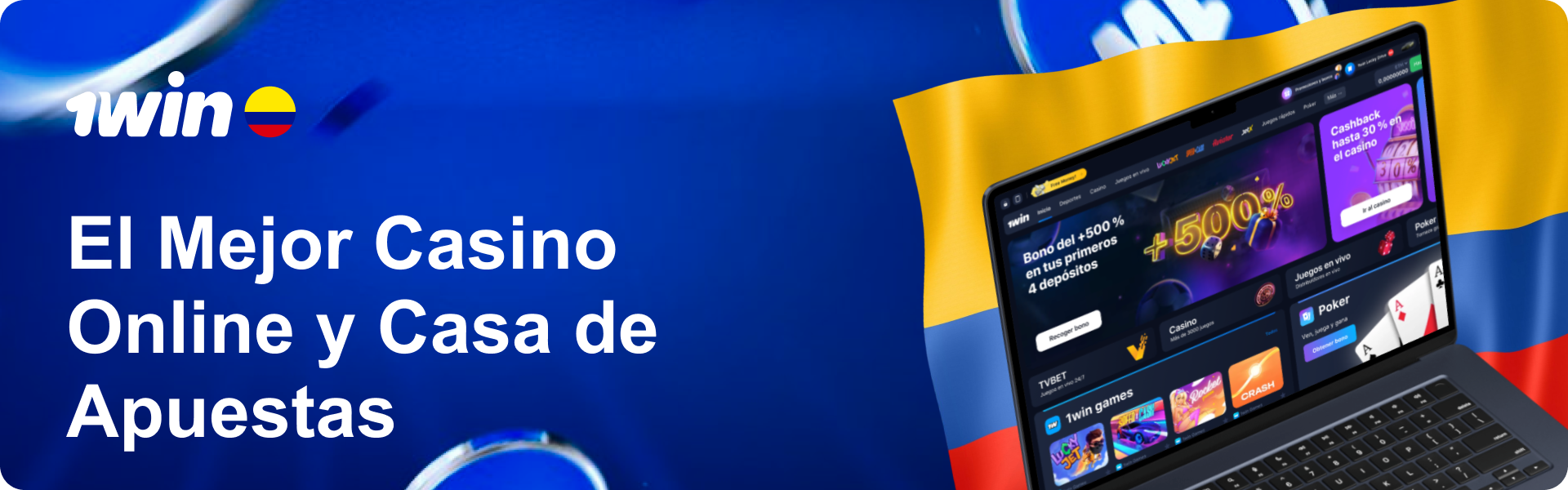 1Win Colombia - El Mejor Casino Online y Casa de Apuestas